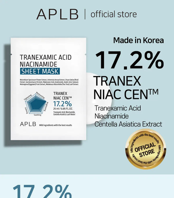 APLB Tranexamic Acid Niacinamide Sheet Mask