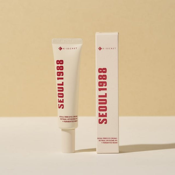 K-Secret Seoul 1988 Eye Cream: Retinal Liposome 4% + Fermented Bean - 30ml