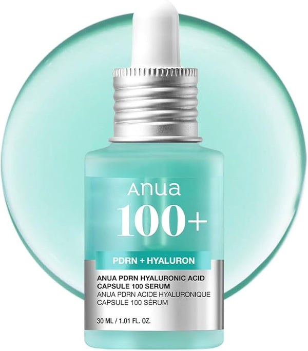 ANUA PDRN Hyaluronic Acid Capsule 100 Serum                 كبسولات حمض الهيالورونيك 100 مصل من ANUA PDRN