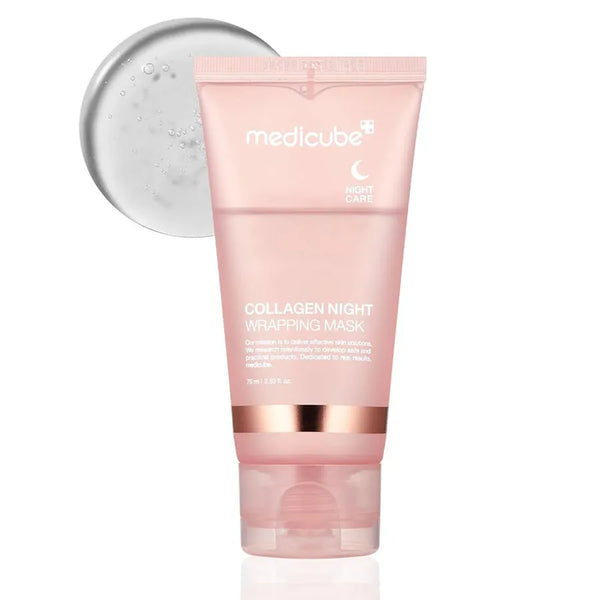 Medicube Collagen Night Wrapping Mask - 75 ml                قناع الكولاجين الليلي من ميديكيوب - 75 مل