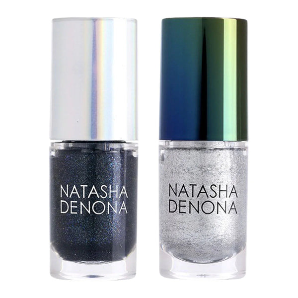 Natasha Denona Chroma Crystal Liquid Eyeshadow Mini Set        مجموعة ظلال العيون السائلة كروما كريستال من ناتاشا دينونا